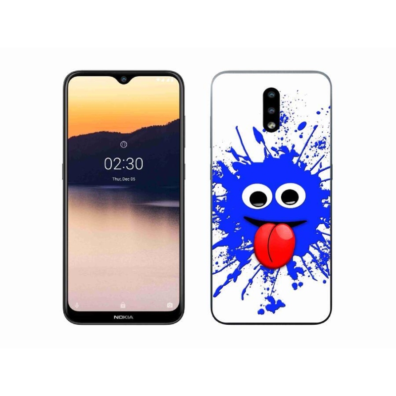 Zselés borító mmCase mobiltelefonhoz Nokia 2.3 - szellem