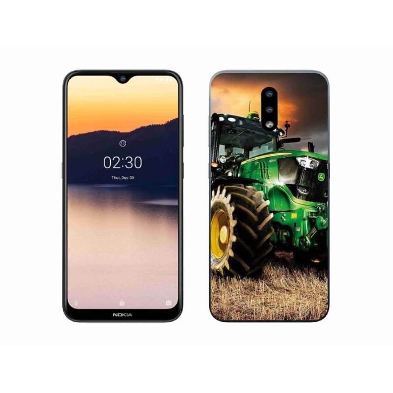 Gél védőhuzat mmCase mobiltelefonhoz Nokia 2.3 - traktor