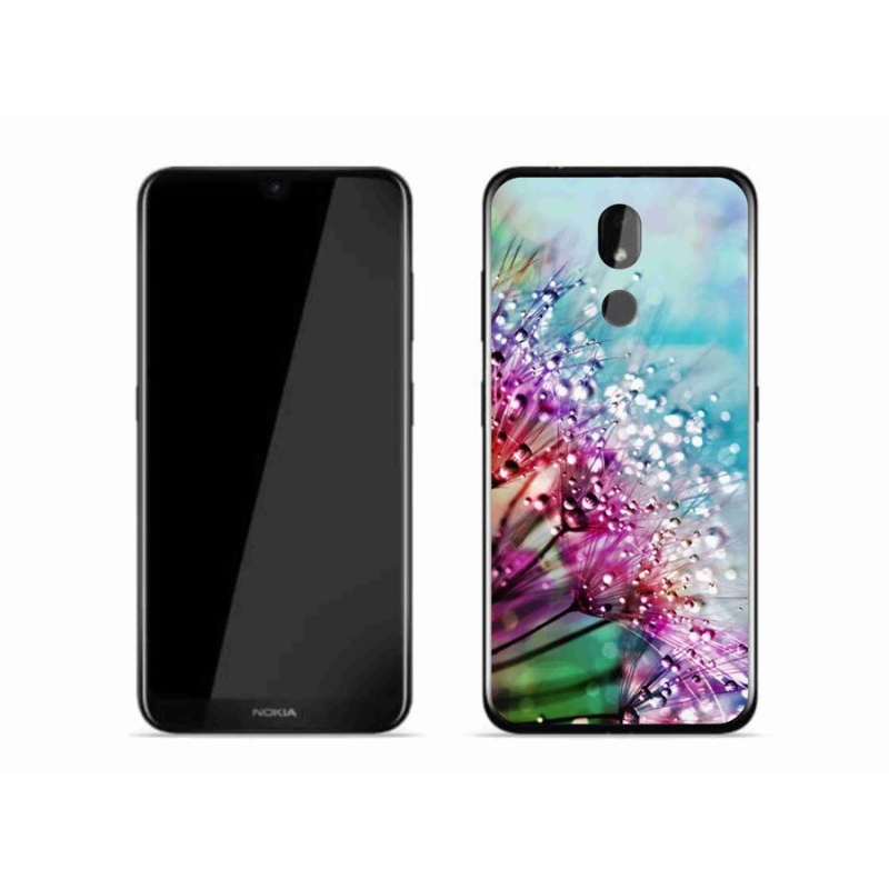 Gél borító mmCase mobiltelefonhoz Nokia 3.2 - színes virágok