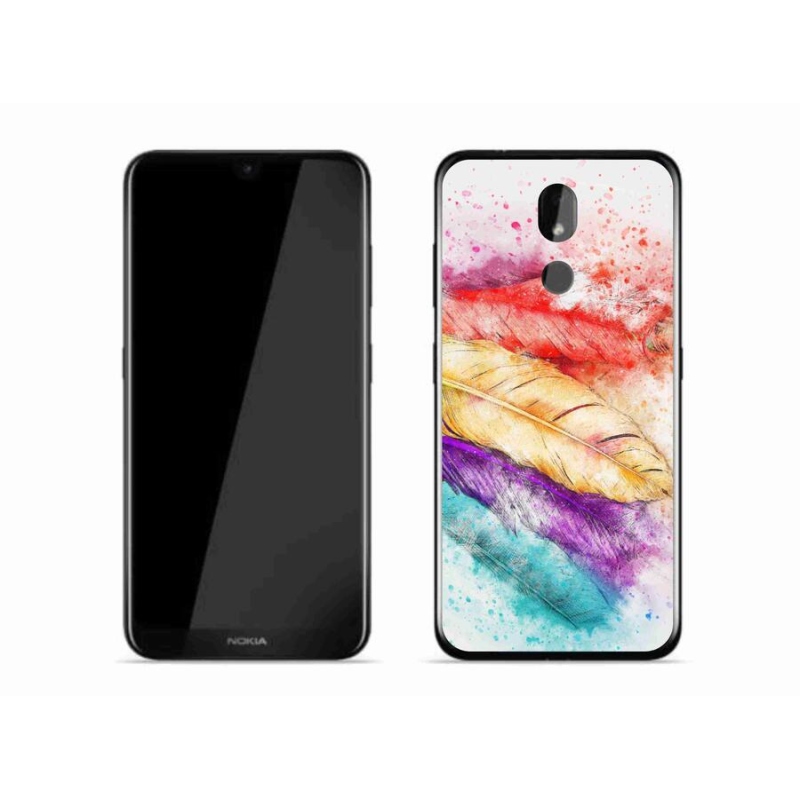 Zselés borítás mmCase mobiltelefonhoz Nokia 3.2 - színes toll