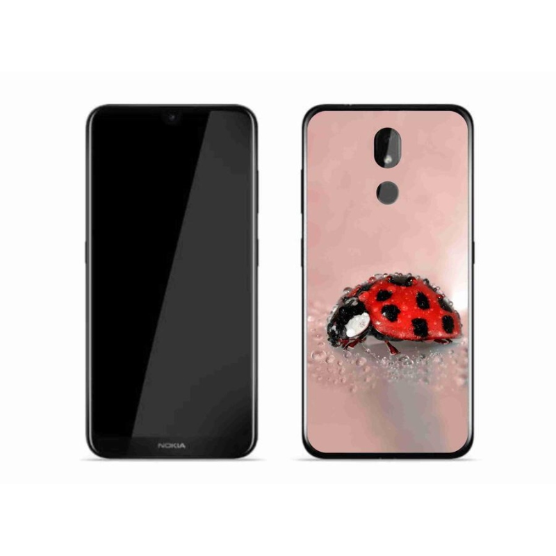 Gél borítás mmCase a Nokia 3.2 készülékhez - katicabogár