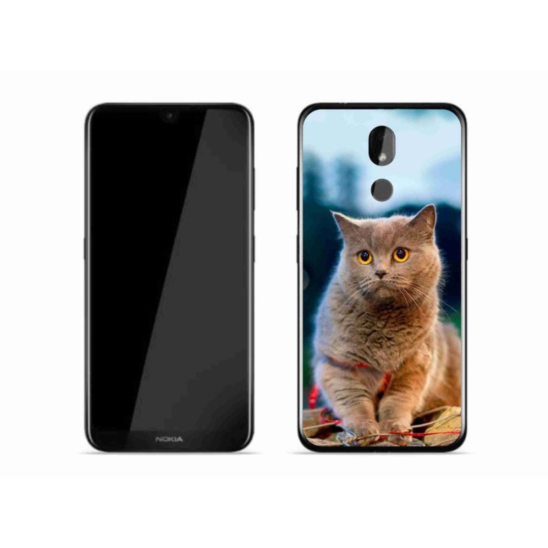 Gél védőhuzat mmCase mobiltelefonhoz Nokia 3.2 - brit kék 2