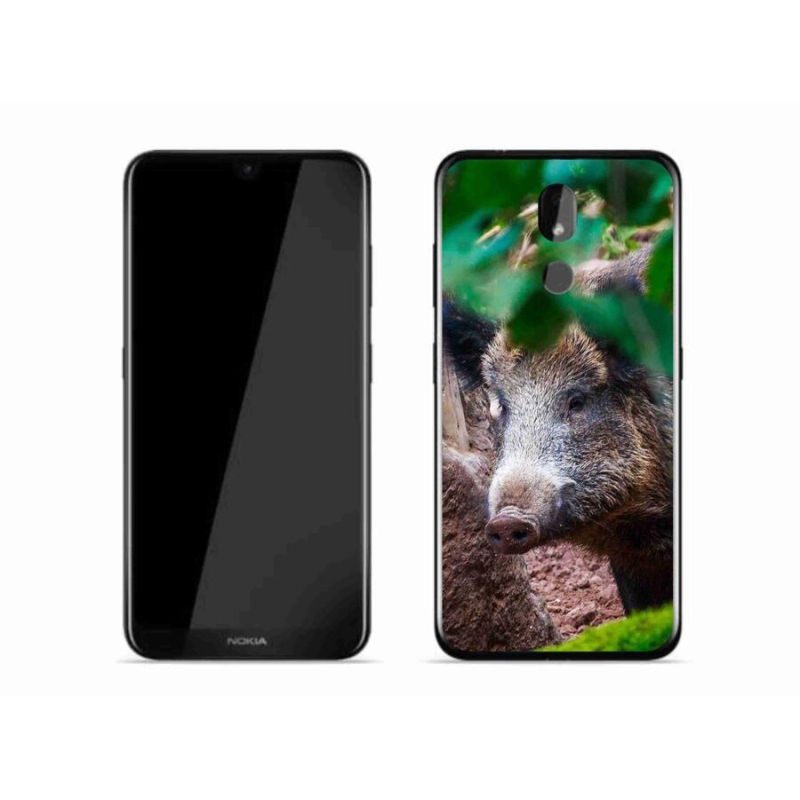 Zselés borító mmCase mobiltelefonhoz Nokia 3.2 - vaddisznó