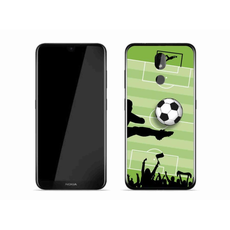 Zselés borítás mmCase mobiltelefonhoz Nokia 3.2 - futball 3
