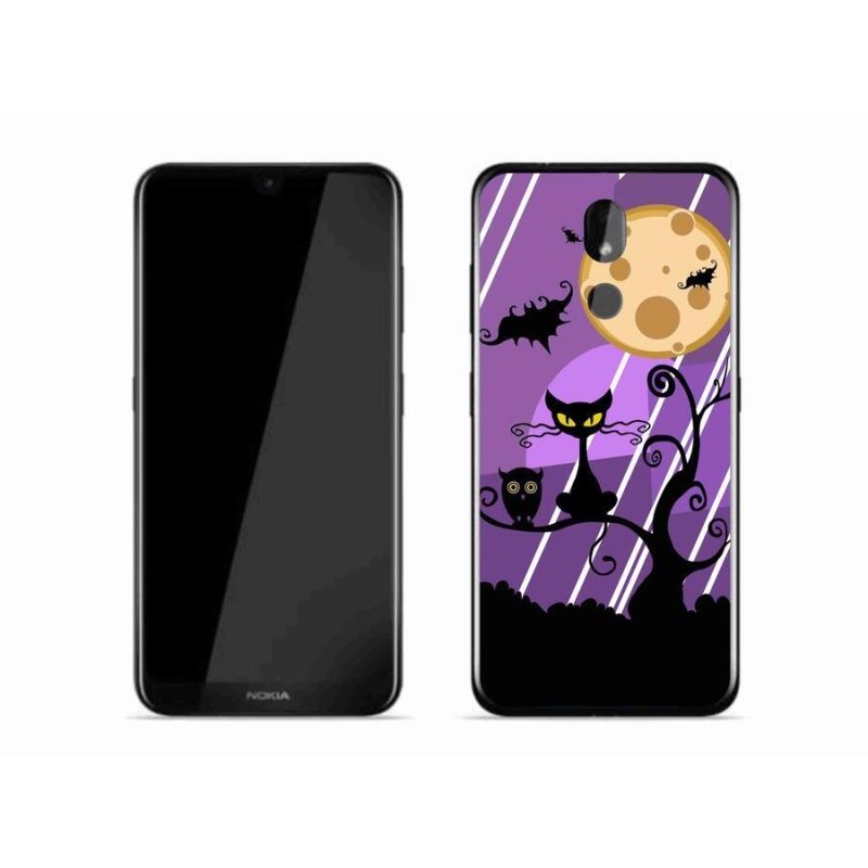 Zselés borítás mmCase mobiltelefonhoz Nokia 3.2 - halloween