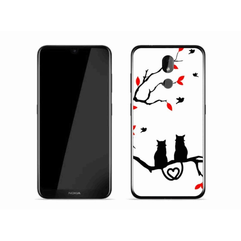 Zselés borítás mmCase a Nokia 3.2 készülékhez - macska szeretet