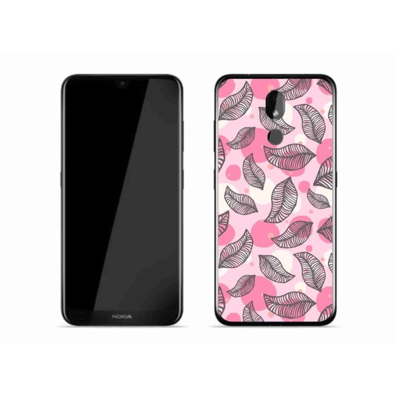 Zselés borító mmCase a Nokia 3.2 készülékhez - rajzfilmes hulló levelek