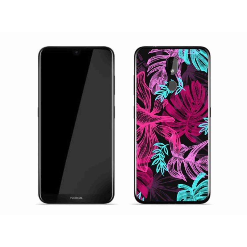 Zselés borító mmCase mobiltelefonhoz Nokia 3.2 - virágok 1