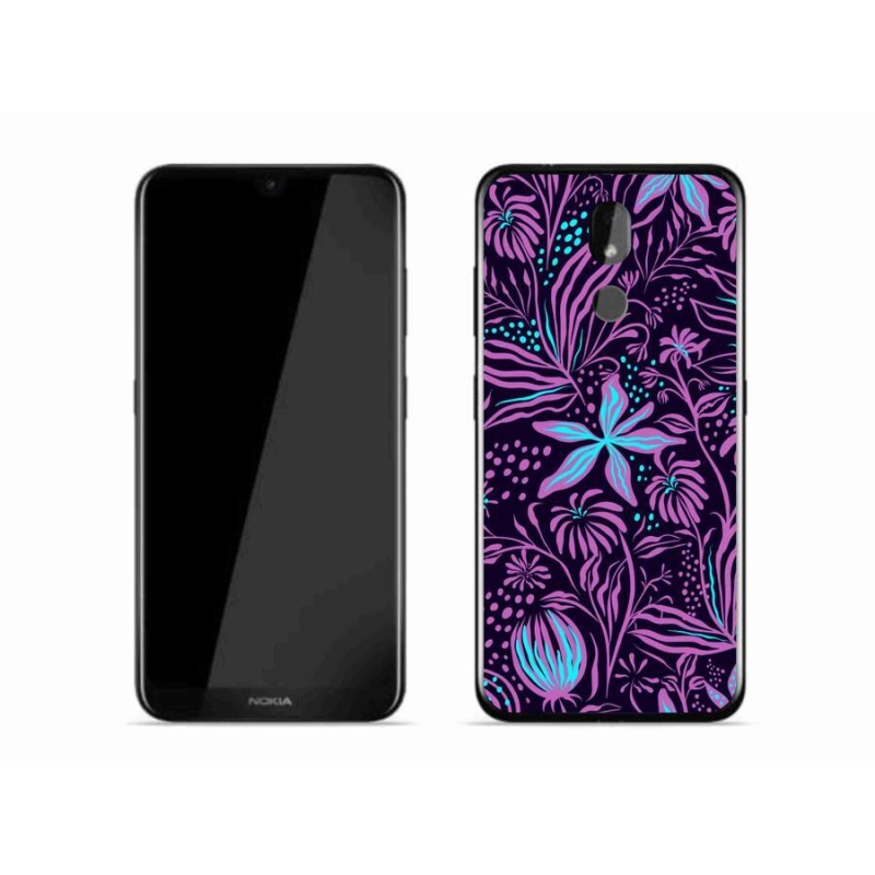 Zselés borítás mmCase mobiltelefonhoz Nokia 3.2 - virágok 2