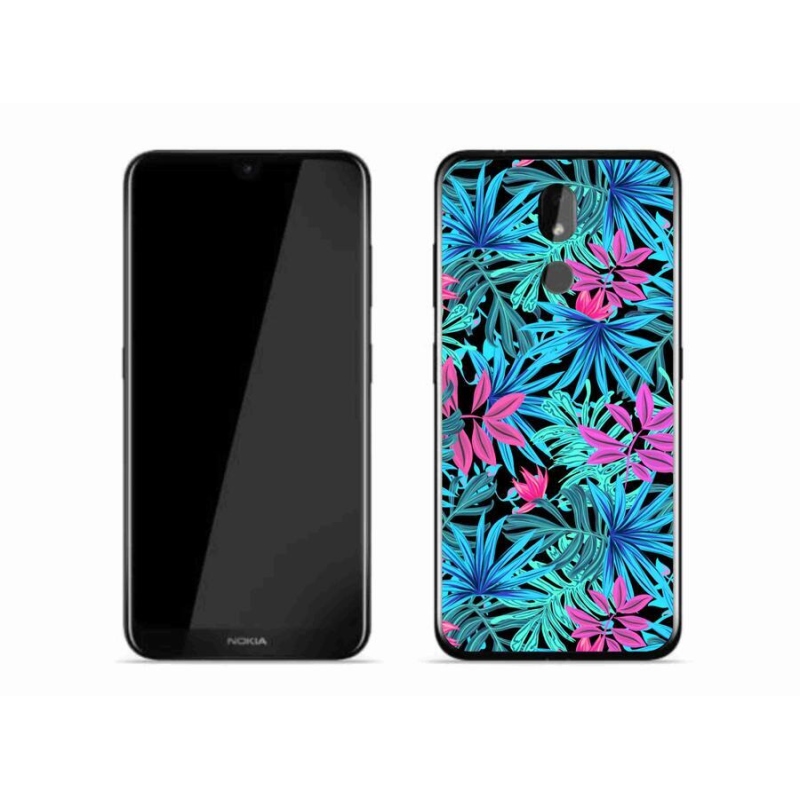 Zselés borító mmCase mobiltelefonhoz Nokia 3.2 - virágok 3