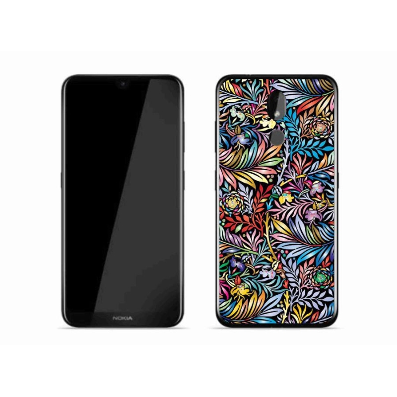 Gél borító mmCase mobiltelefonhoz Nokia 3.2 - virágok 5