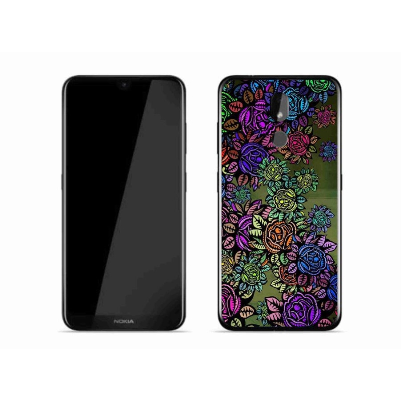 Gél borító mmCase mobiltelefonhoz Nokia 3.2 - virágok 6