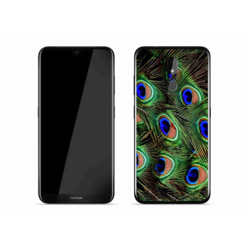 Zselés tok mmCase a Nokia 3.2 készülékhez - pávatoll