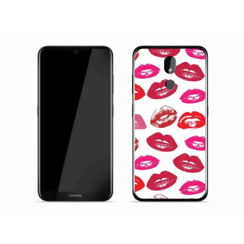 Zselés borítás mmCase a Nokia 3.2 készülékhez - ajkak