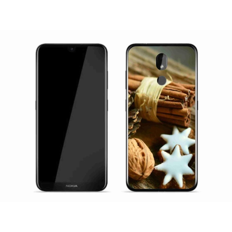 Zselés borítás mmCase a Nokia 3.2 készülékhez - fahéj és mézeskalács