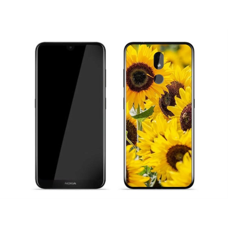 Zselés borítás mmCase a Nokia 3.2 készülékhez - Napraforgó