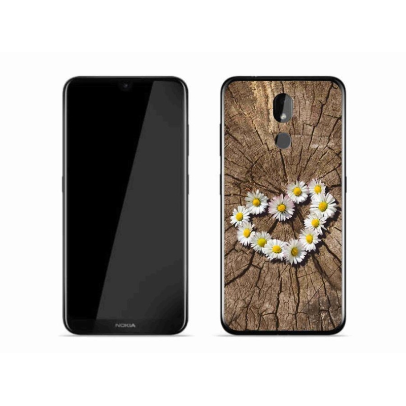 Zselés borító mmCase mobiltelefonhoz Nokia 3.2 - Százszorszépek szíve