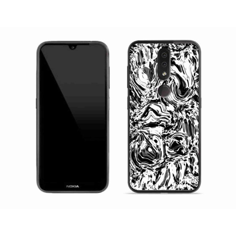 Zselés borítás mmCase a Nokia 4.2 - absztrakt 4 számára