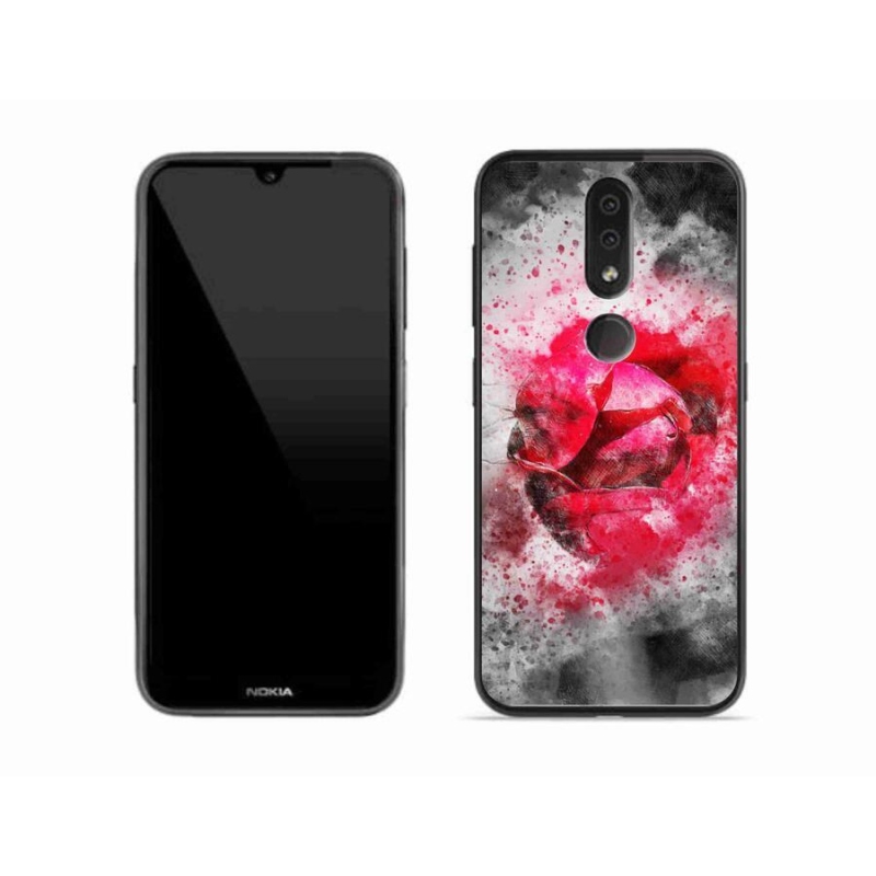 Zselés borítás mmCase a Nokia 4.2 - absztrakt 9 számára