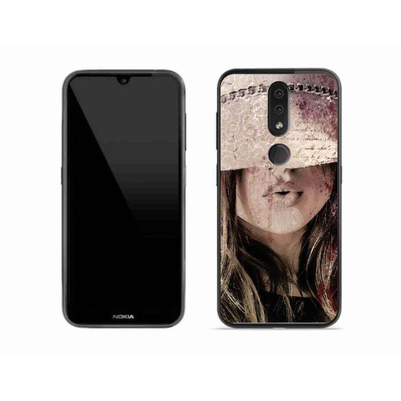 Zselés borítás mmCase a Nokia 4.2 készülékhez - lány