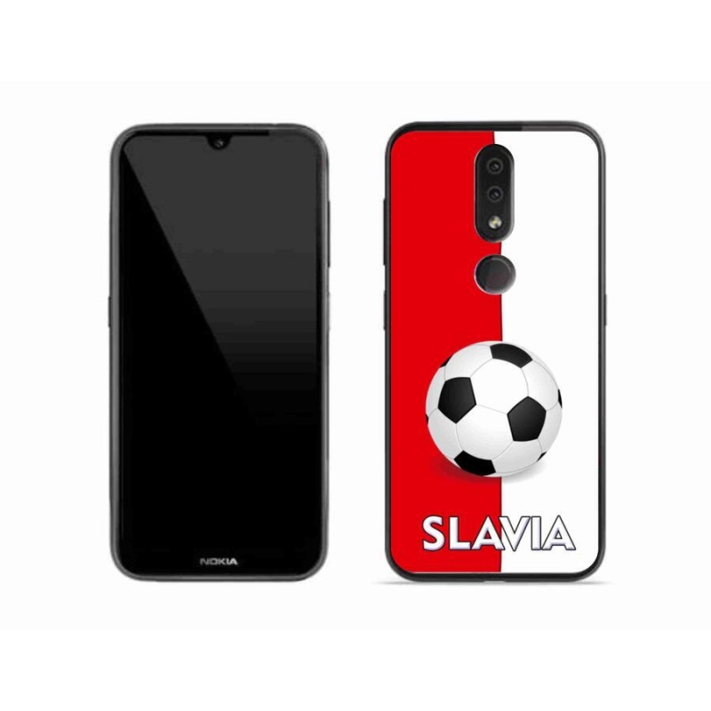 Zselés borítás mmCase mobiltelefonhoz Nokia 4.2 - futball 2