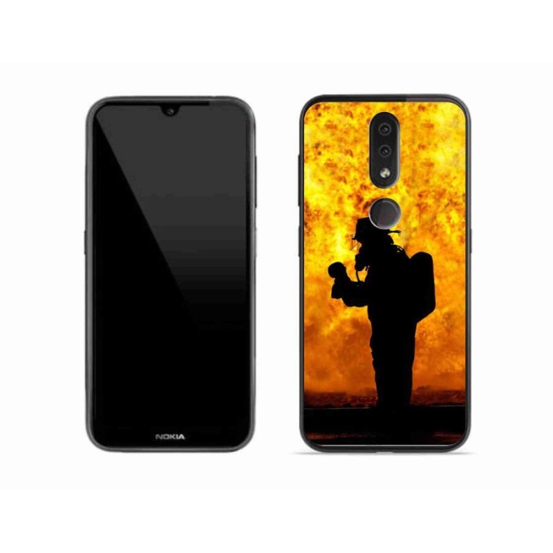 Gél borítás mmCase a Nokia 4.2 készülékhez - tűzoltó