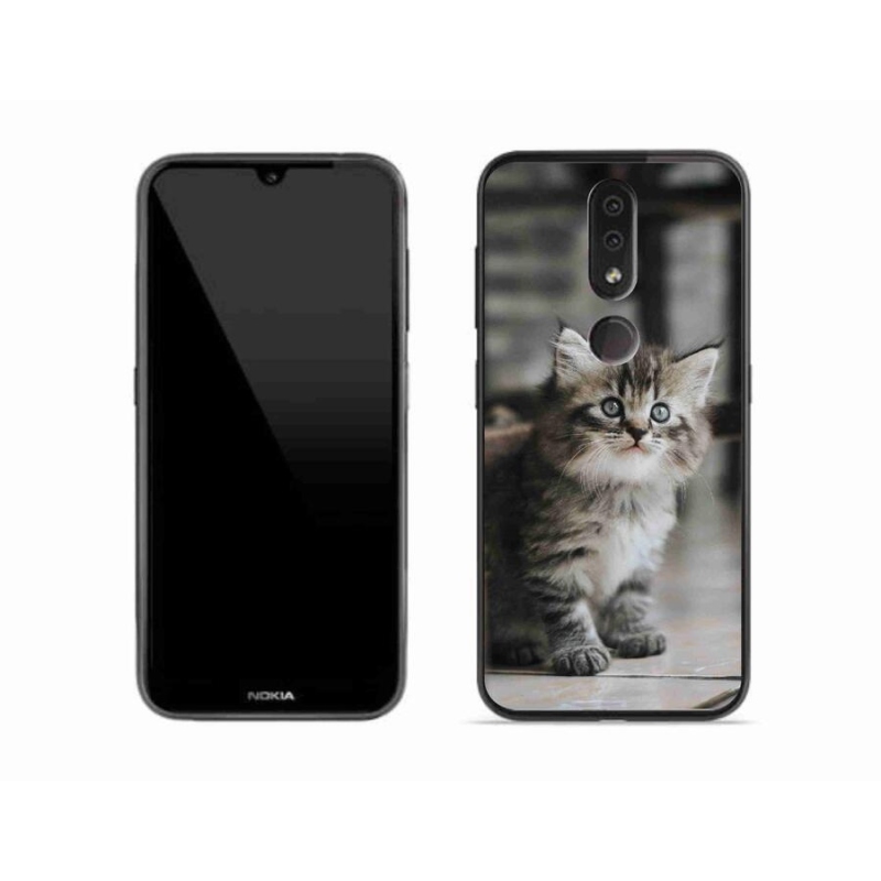 Zselés borító mmCase a Nokia 4.2 készülékhez - cica