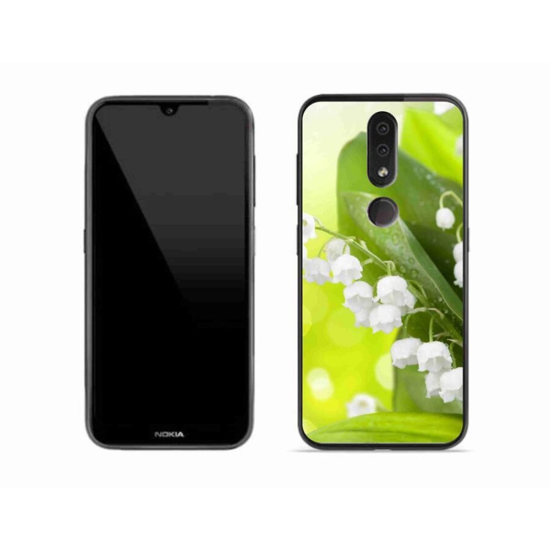 Zselés borító mmCase mobiltelefonhoz Nokia 4.2 - lily of the valley