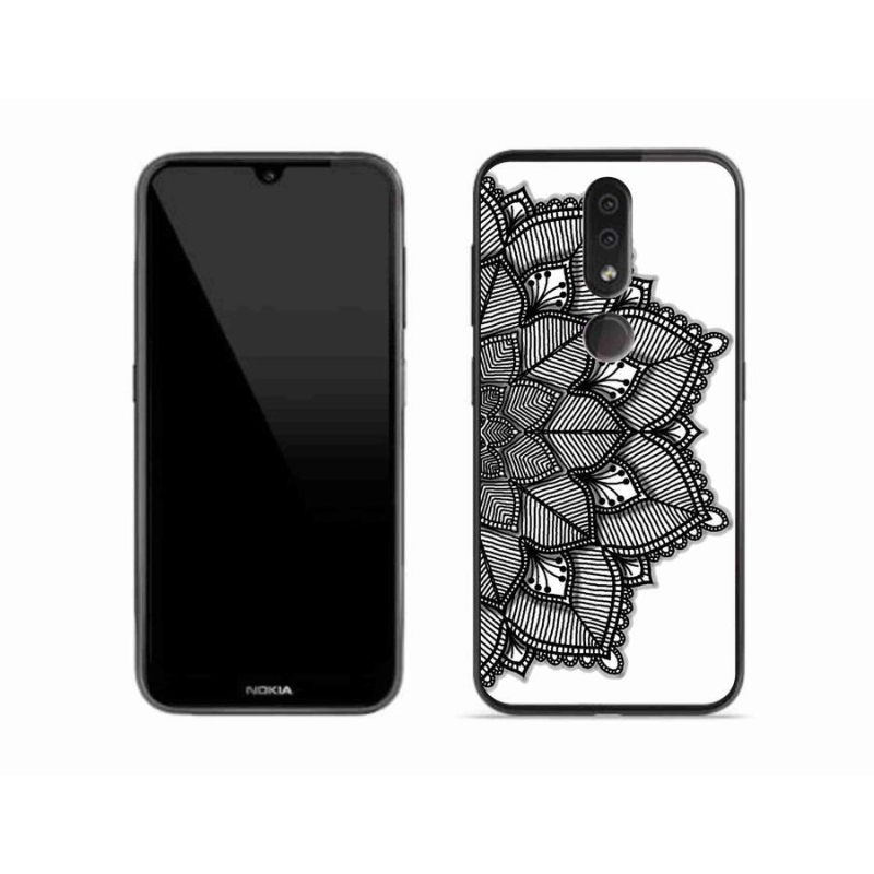 Zselés borító mmCase mobiltelefonhoz Nokia 4.2 - mandala