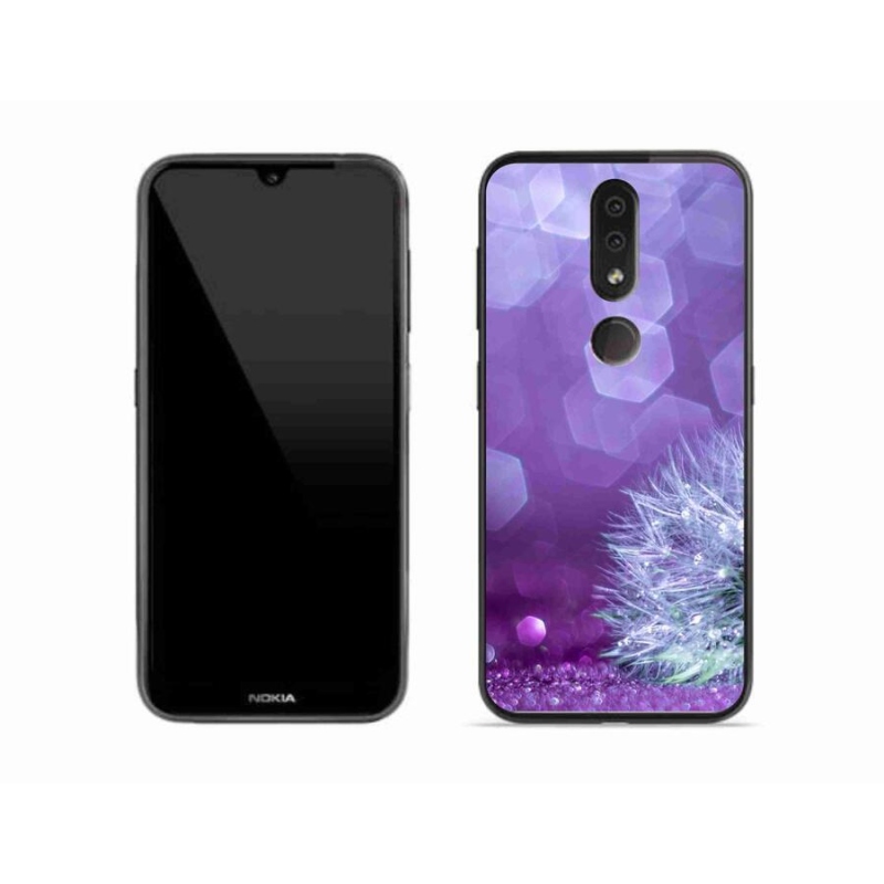 Zselés borítás mmCase mobiltelefonhoz Nokia 4.2 - pitypang 2