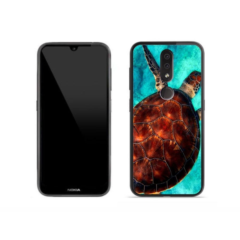 Zselés borítás mmCase a Nokia 4.2 készülékhez - teknősbéka