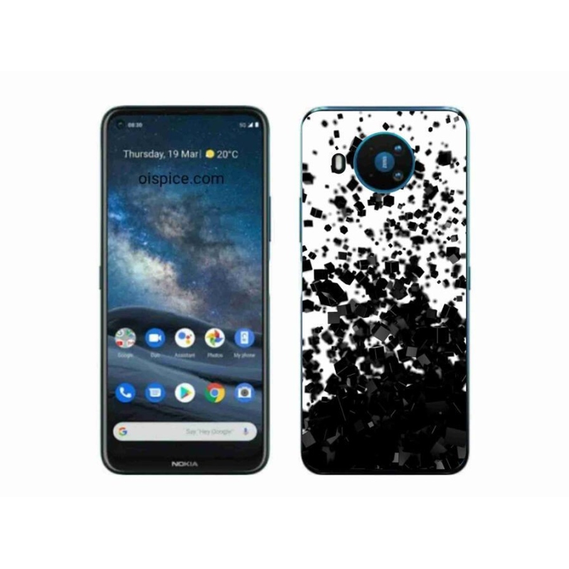 Zselés borítás mmCase a Nokia 8.3 5G készülékhez - absztrakt minta 1