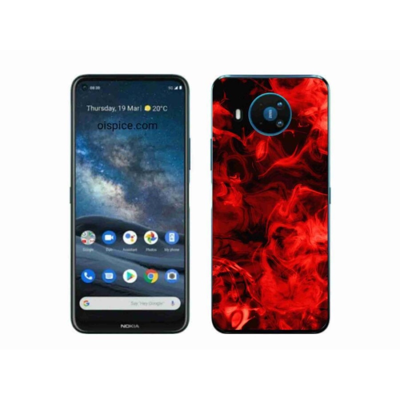 Zselés borítás mmCase a Nokia 8.3 5G készülékhez - absztrakt minta 11