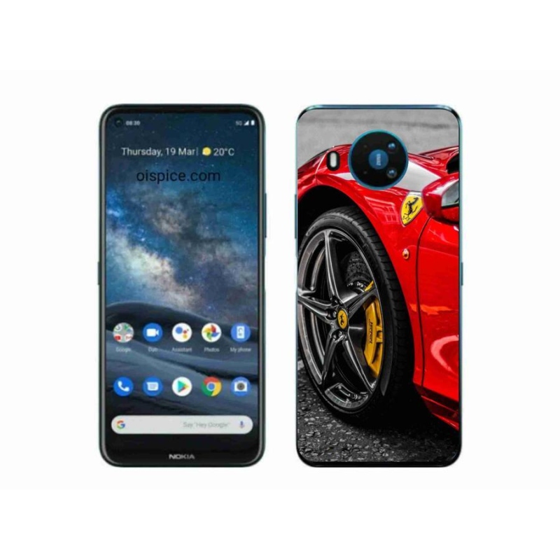 Zselés borítás mmCase a Nokia 8.3 5G készülékhez - autó 1