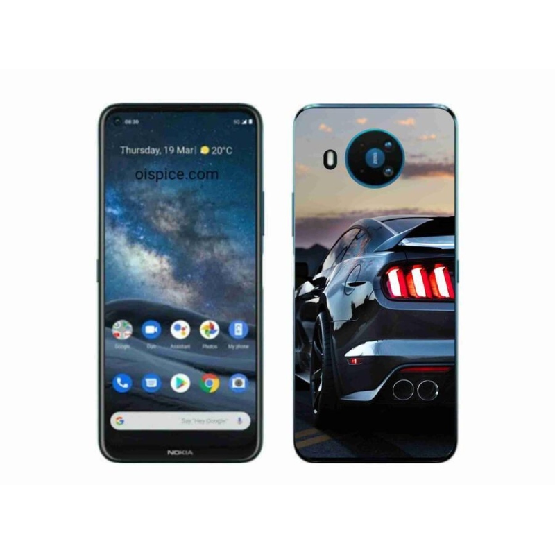 Zselés borítás mmCase a Nokia 8.3 5G - auto 7 számára