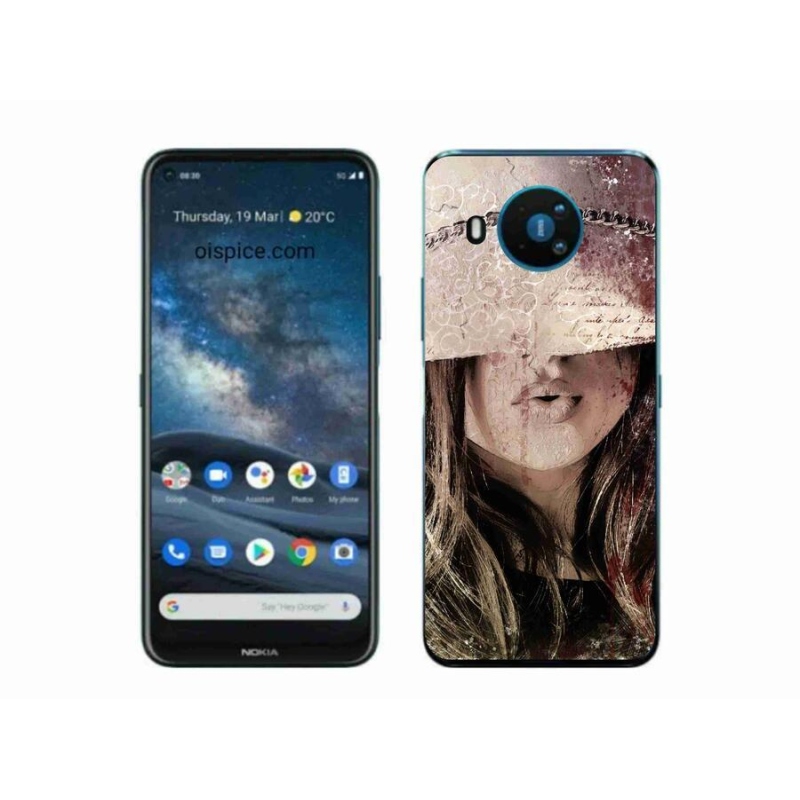 Zselés borítás mmCase a Nokia 8.3 5G készülékhez - lány