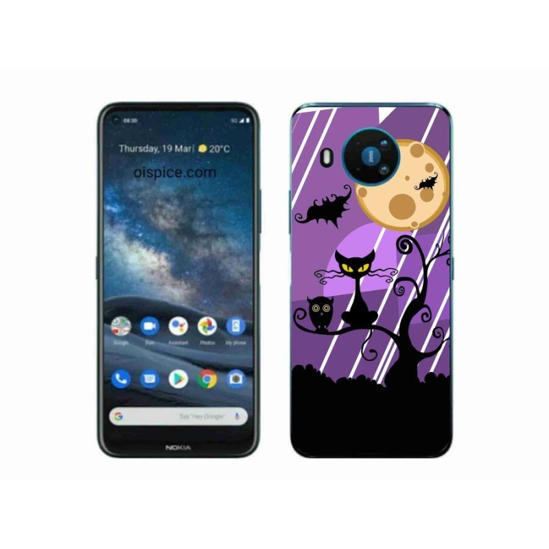Zselés borítás mmCase a Nokia 8.3 5G készülékhez - halloween