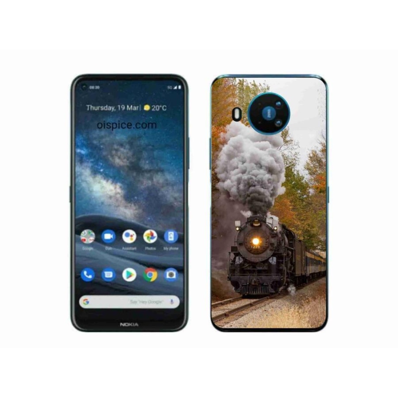 Zselés borítás mmCase a Nokia 8.3 5G készülékhez - Train 1