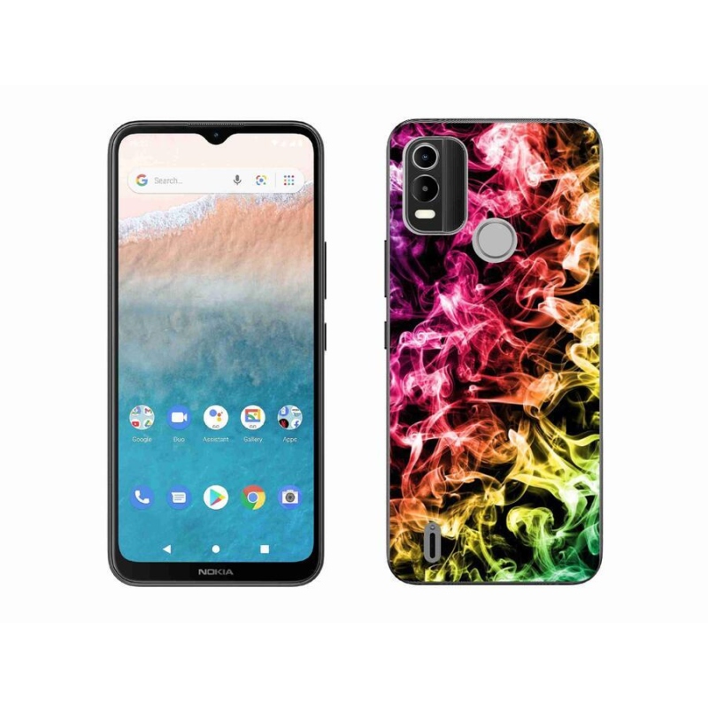 Zselés borítás mmCase mobiltelefonhoz Nokia C21 Plus - absztrakt minta 6