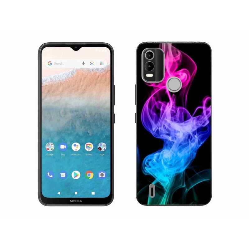 Zselés borítás mmCase mobiltelefonhoz Nokia C21 Plus - absztrakt minta 8