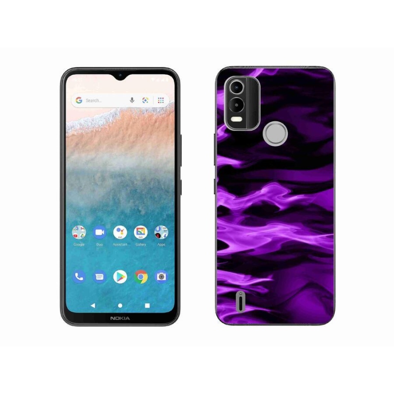 Gél borítás mmCase mobiltelefonhoz Nokia C21 Plus - absztrakt minta 9