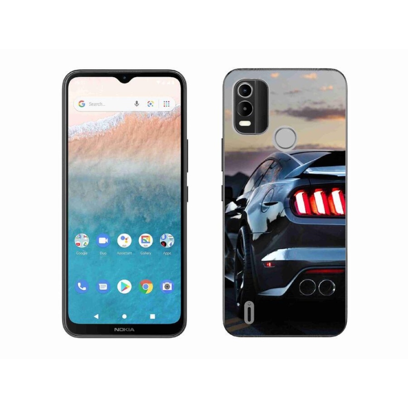 Zselés borítás mmCase mobiltelefonhoz Nokia C21 Plus - auto 7