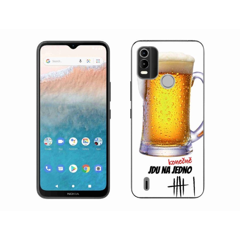 Zselés borítás mmCase a Nokia C21 Plushoz - Megyek az egyikhez