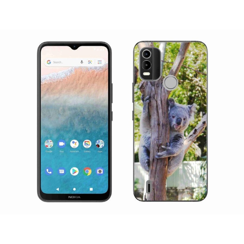 Zselés borítás mmCase mobiltelefonhoz Nokia C21 Plus - koala