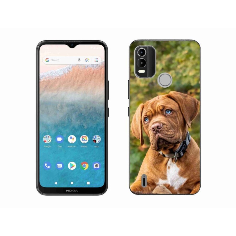 Zselés borítás mmCase a Nokia C21 Plus készülékhez - kölyökkék