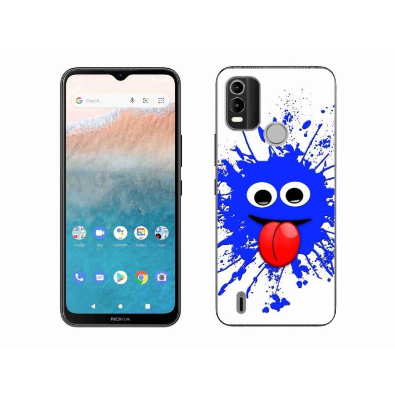 Zselés borítás mmCase mobiltelefonhoz Nokia C21 Plus - szellem