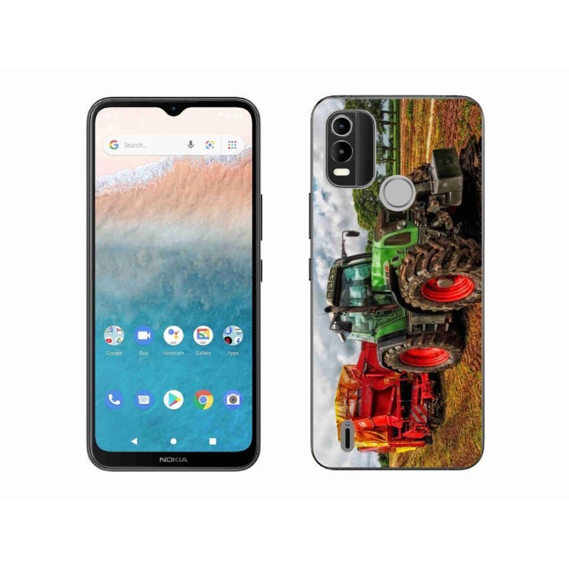 Zselés borítás mmCase mobiltelefonhoz Nokia C21 Plus - traktor 4
