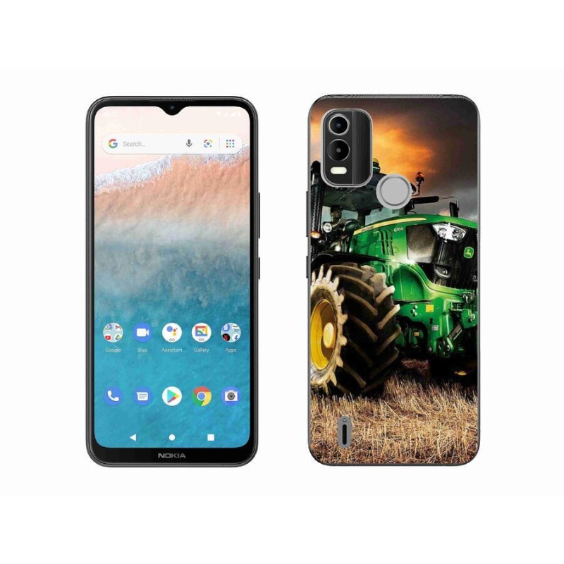 Gél védőhuzat mmCase mobiltelefonhoz Nokia C21 Plus - traktor