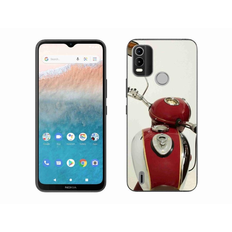 Zselés borítás mmCase mobiltelefonhoz Nokia C21 Plus - veterán