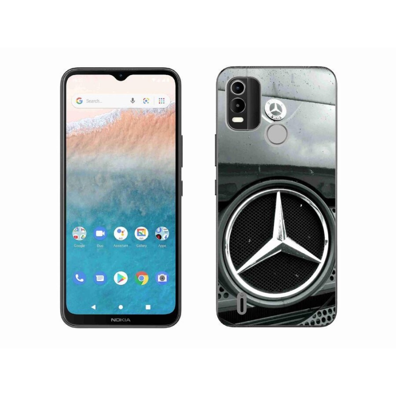Zselés borítás mmCase mobiltelefonhoz Nokia C21 Plus - Emblem 3